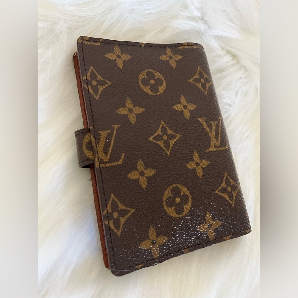 Vintage Louis Vuitton Agenda Passport Holder Monogram PM NWOT 2003 - Picture 8 of 16